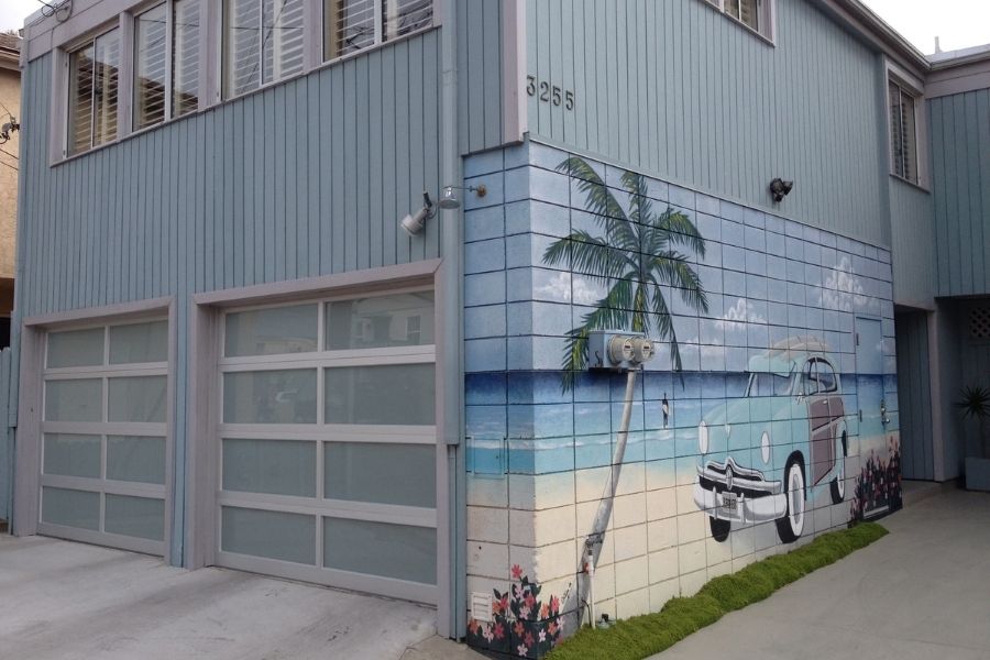 When a garage door starts getting loud, it’s usually not the opener.